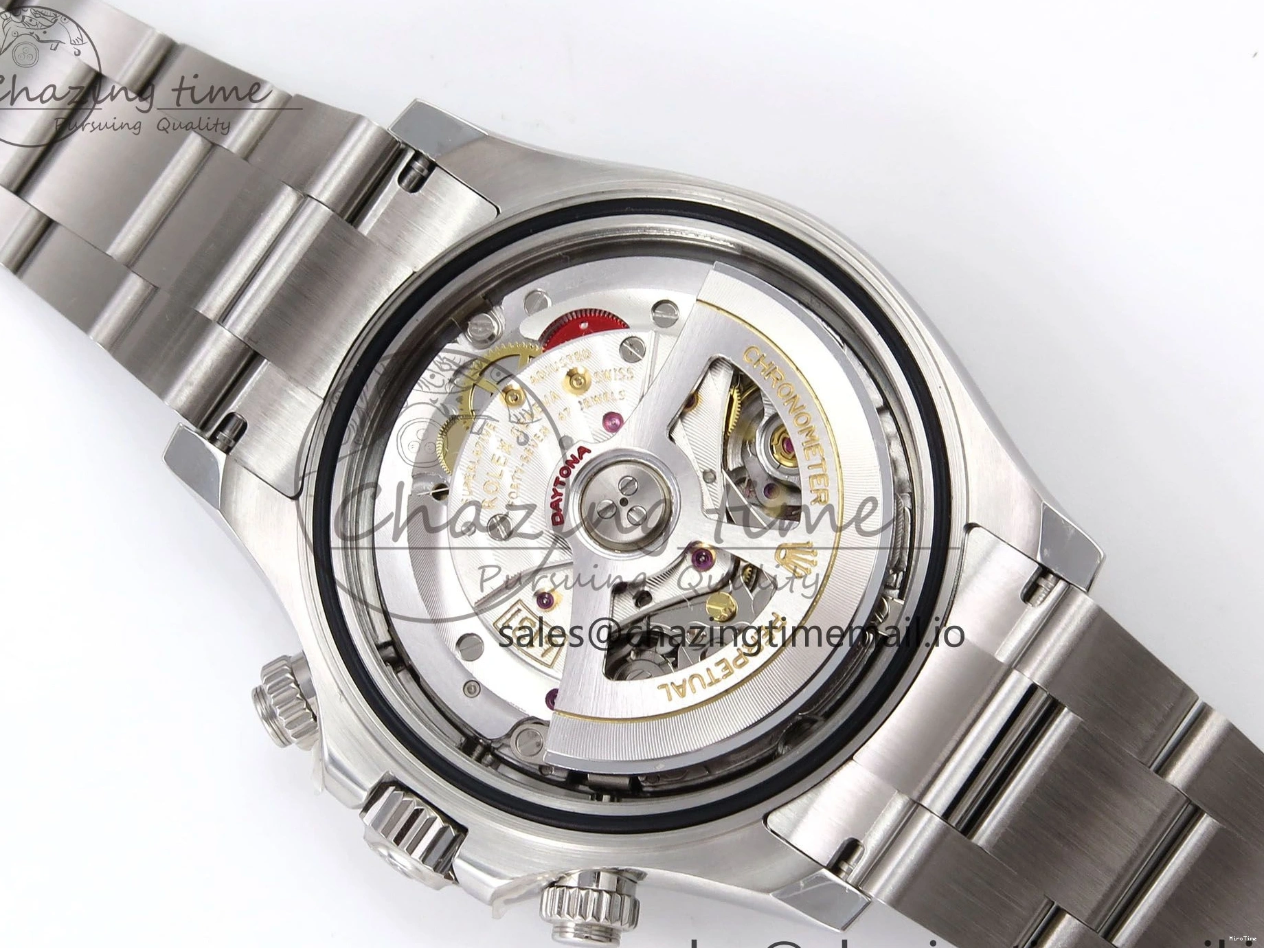 MiroTime 0427 Fashionable Daytona 126500 APF 1:1 Best Edition 904L Steel White Dial on SS Oyster Bracelet DD 1113